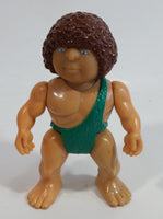 1987 Playskool Definitely Dinosaurs Caveman Toy Action Figure H-23 Green Version