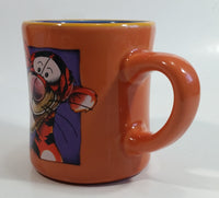 Disney Winnie The Pooh Tigger Character Orange and Purple Ceramic Coffee Mug