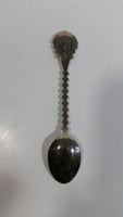 Vancouver, B.C. Dogwood Flower Metal Souvenir Spoon with Engraved Bowl Travel Collectible