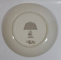 Porcelain Guild of America Plimoth Plantation Mayflower 1620 Exclusive 8 1/2" Diameter Collector Plate