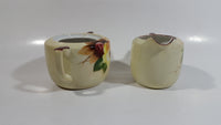 Antique Noritake Hand Painted Sugar Bowl and Creamer Porcelain Tea Ware