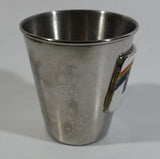 Maui Hawaii NO-KA-OI Rainbow Themed Metal Shot Glass