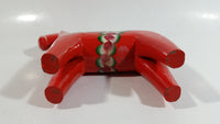 Antique Swedish Dala Horse Red Hand Painted Wooden Carved Decorative Ornament