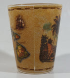 The Hawaiian Islands Map Themed 2 3/8" Tall Shot Glass