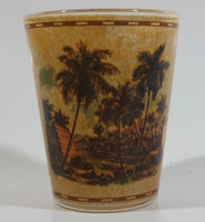 The Hawaiian Islands Map Themed 2 3/8" Tall Shot Glass