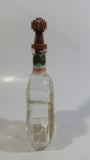 Vintage Deutsches Erzeugnis Mittenwalder Geigenflasche Sechsamtertropfen Bekommlicher Magenbitter Clear Glass Violin Cello Shaped Liquor Bottle