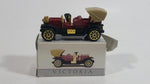 Vintage Reader's Digest High Speed Corgi Victoria Dark Red and Gold No. 216 Classic Die Cast Toy Antique Car Vehicle