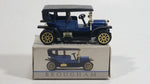 Vintage Reader's Digest High Speed Corgi Brougham Royal Blue Black Gold No. 214 Classic Die Cast Toy Antique Car Vehicle