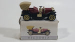 Vintage Reader's Digest High Speed Corgi Victoria Dark Red and Gold No. 216 Classic Die Cast Toy Antique Car Vehicle