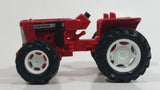 Unknown Brand "Farm Motor" Red Tractor Die Cast Toy Car Vehicle