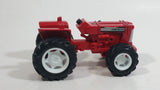 Unknown Brand "Farm Motor" Red Tractor Die Cast Toy Car Vehicle