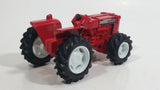 Unknown Brand "Farm Motor" Red Tractor Die Cast Toy Car Vehicle