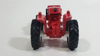 Unknown Brand "Farm Motor" Red Tractor Die Cast Toy Car Vehicle