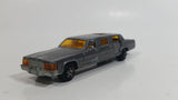 Vintage Majorette Limousine Grey No. 339 Grey with Opening Doors and Sunroof 1/58 Scale Made in France