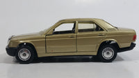 Solido HiFi 43 Mercedes 190 Gold 1/43 Scale No. 1506 Die Cast Toy Car Vehicle with Opening Doors