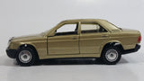 Solido HiFi 43 Mercedes 190 Gold 1/43 Scale No. 1506 Die Cast Toy Car Vehicle with Opening Doors