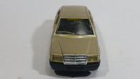 Solido HiFi 43 Mercedes 190 Gold 1/43 Scale No. 1506 Die Cast Toy Car Vehicle with Opening Doors