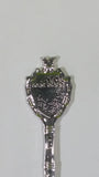 Vintage 1978 Josef Puerto Rico Metal Spoon with Engraved Shovel Shaped Bowl Souvenir Travel Collectible