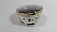 Vintage 1950s Junghans Trivox Silentic Wind Up Travel Alarm Clock - Made in Germany