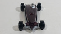 1999 Hot Wheels Street Raptor Maroon Dark Red Die Cast Toy Car - McDonald's Happy Meal 13/16