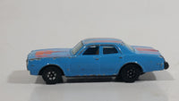 Yatming Dodge Monaco Light Blue No. 1031 Die Cast Toy Car Vehicle Hong Kong