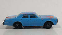 Yatming Dodge Monaco Light Blue No. 1031 Die Cast Toy Car Vehicle Hong Kong