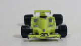 1985 Summer Marz SM No. 86 41 "Fly Sumer" #28 Fluorescent Yellow Die Cast Toy Race Car Vehicle