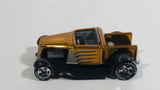 2006 Hot Wheels Classics 2 Hooligan Spectraflame Gold Die Cast Toy Car Hot Rod Vehicle