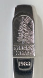 Rembrandt 1983 Merry Xmas Metal Collectible Spoon