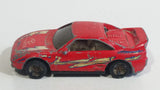 2001 Hot Wheels Toyota MR2 Red Die Cast Toy Car Vehicle