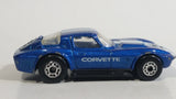 1992 Matchbox Corvette Grand Sport Blue 1:58 Scale Die Cast Toy Car Vehicle