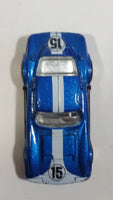 1992 Matchbox Corvette Grand Sport Blue 1:58 Scale Die Cast Toy Car Vehicle