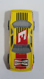 1991 Matchbox Hot Stocks Pit Stop Action Chevrolet Lumina Yellow #3 Champion 1:66 Scale Die Cast Toy Race Car Vehicle