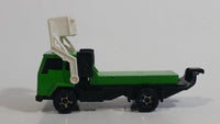 1999 Hot Wheels City Center Recycling Truck Green & White Die Cast Toy Car Vehicle