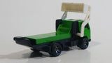 1999 Hot Wheels City Center Recycling Truck Green & White Die Cast Toy Car Vehicle