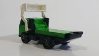 1999 Hot Wheels City Center Recycling Truck Green & White Die Cast Toy Car Vehicle