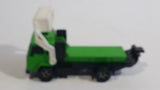 1999 Hot Wheels City Center Recycling Truck Green & White Die Cast Toy Car Vehicle