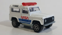 Majorette Land Rover NASA No. 266 National Aeronautics and Space Administration White Die Cast Toy Car Vehicle