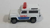 Majorette Land Rover NASA No. 266 National Aeronautics and Space Administration White Die Cast Toy Car Vehicle