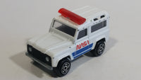 Majorette Land Rover NASA No. 266 National Aeronautics and Space Administration White Die Cast Toy Car Vehicle