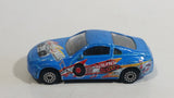 HTI Nissan 350Z "Sound Boost" Blue DKC-1 Die Cast Toy Car Vehicle