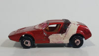 Vintage 1972 Lesney Matchbox Superfast Siva Spyder Red Die Cast Toy Car Vehicle Made in England