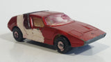 Vintage 1972 Lesney Matchbox Superfast Siva Spyder Red Die Cast Toy Car Vehicle Made in England