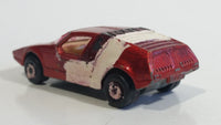 Vintage 1972 Lesney Matchbox Superfast Siva Spyder Red Die Cast Toy Car Vehicle Made in England