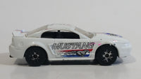 2001 Matchbox Daddy's Dreams '99 Mustang White Die Cast Toy Car Vehicle