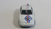 2001 Matchbox Daddy's Dreams '99 Mustang White Die Cast Toy Car Vehicle