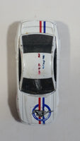 2001 Matchbox Daddy's Dreams '99 Mustang White Die Cast Toy Car Vehicle