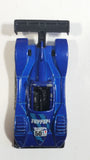 2002 Hot Wheels Ferrari 333 SP Blue #50 Die Cast Toy Car Vehicle