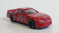 1997 Racing Champions Chevrolet Monte Carlo Nascar #25 Hendrick Motorsports Ricky Craven Red Toy Race Car Vehicle 1:64 Scale