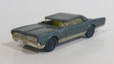 Vintage Husky Oldsmobile Spitfire Coupe Dark Olive Green Die Cast Toy Car Vehicle - Made in Great Britain